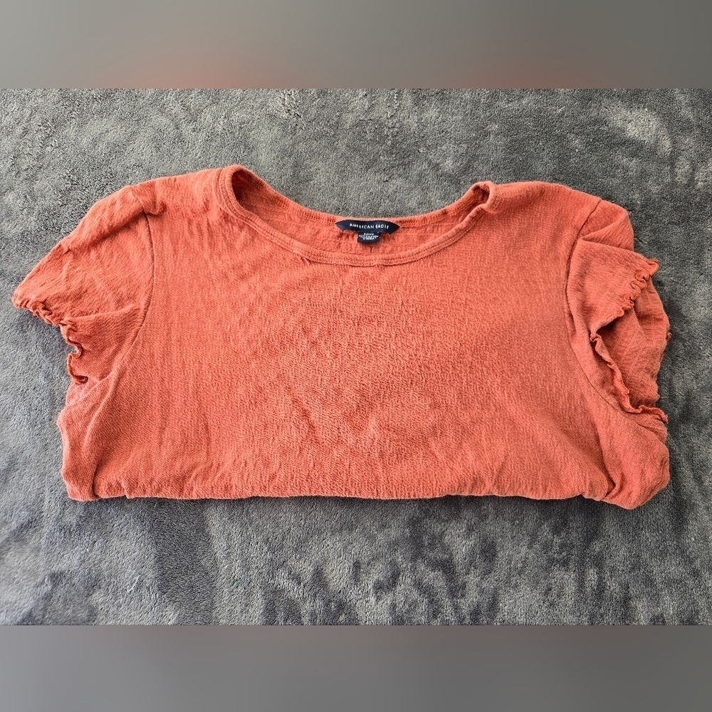 American Eagle Smocked Top Size Small